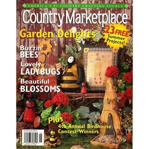 Country Marketplace Magazine 23 Summer Project Patterns Summer 2000